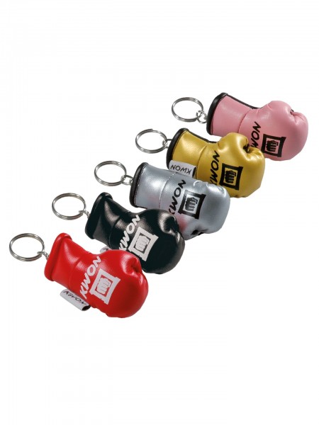 Farbige KWON Mini Boxhandschuhe als Schlüsselanhänger