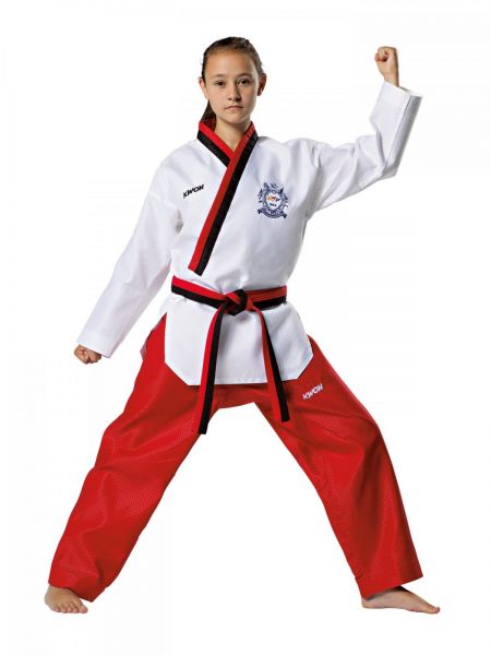 KWON Poomsae Taekwondo Poom Anzug für Mädchen mit WT-Zulassung