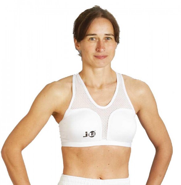 Ju-Sports Brustschutz für Damen Cool Guard komplett weiß