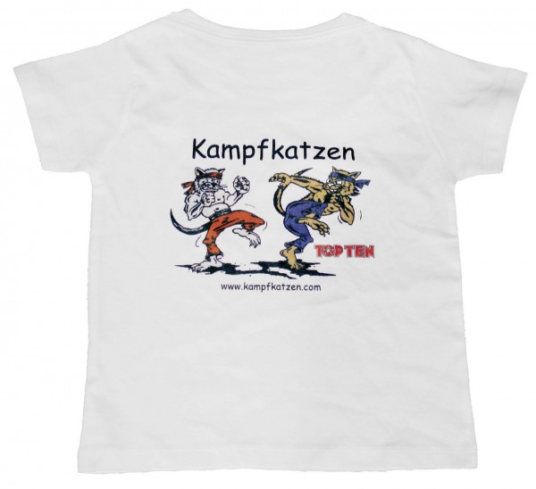 Top Ten Kinder T-Shirt KAMPFKATZEN