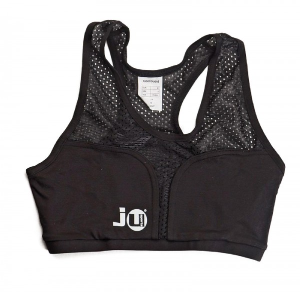 Ju-Sports Lycra-Top für Damen (Brustschutz-Bestandteil Cool Guard) schwarz